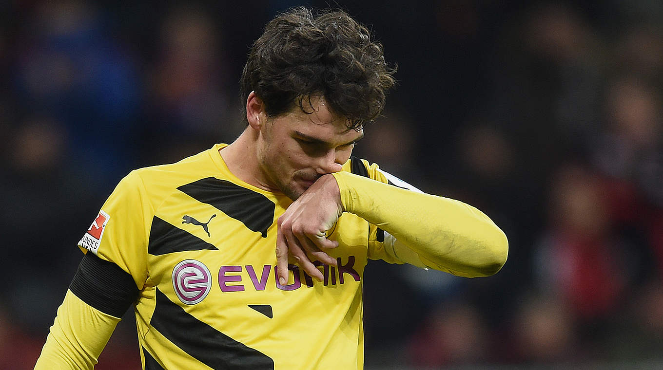 BVB captain Mats Hummels was missing through illness on Friday night © 2015 Getty Images