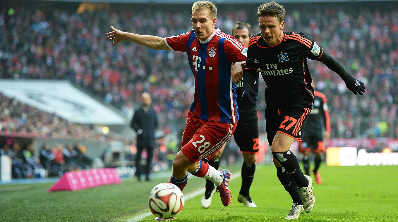Badstuber and Bayern did well to play aggressive and attack Hamburg © Imago