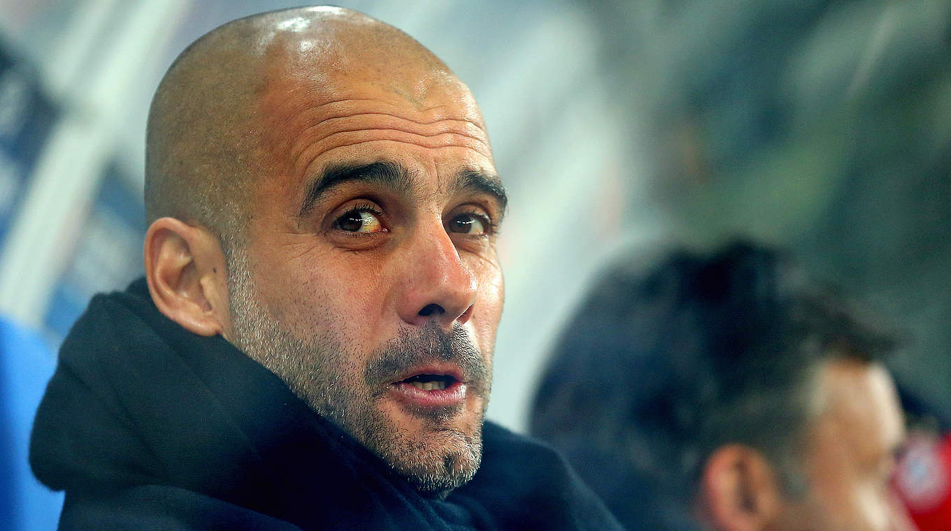 Guardiola's side pushed for a winner but were unsuccessful © 2015 Getty Images
