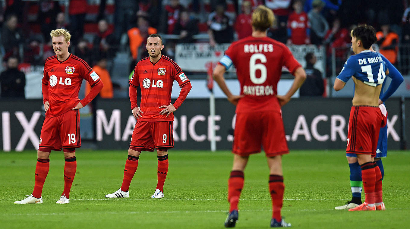 Ratlos: Leverkusen sucht nach seiner Hinrundenform © Getty Images