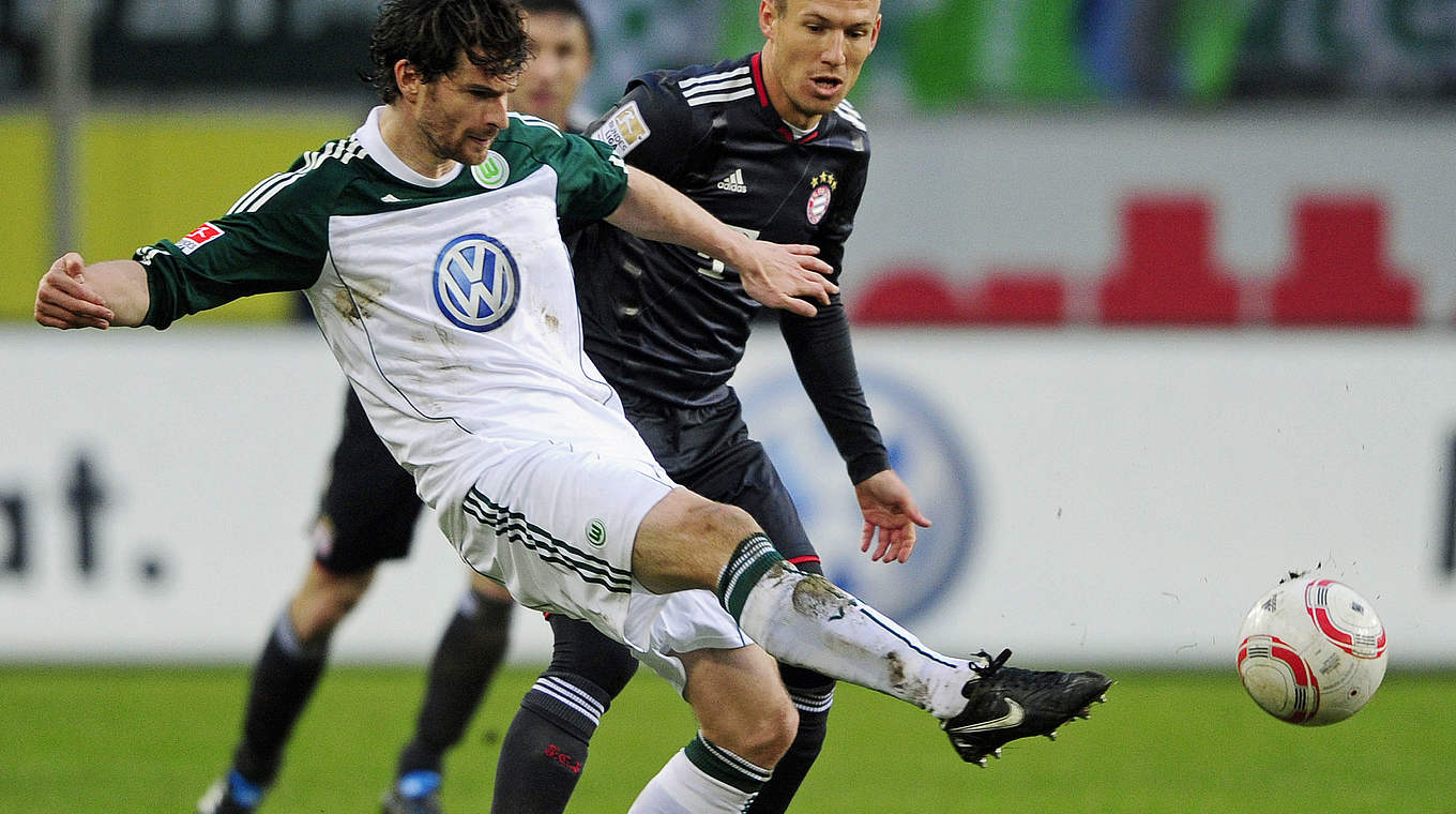 15 Einsätze für den VfL Wolfsburg: Arne Friedrich (v.) © 2011 AFP