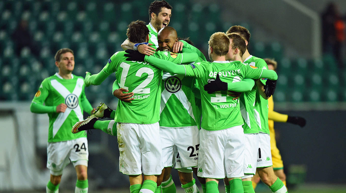 Erster Schritt Richtung Achtelfinale: Wolfsburg siegt zu Hause gegen Sporting © 2015 Getty Images