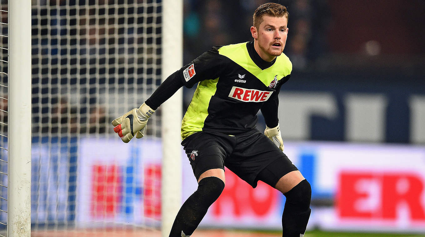 Köln goalkeeper Timo Horn will be wanting to show Bayern what he is capable of © 2014 Getty Images