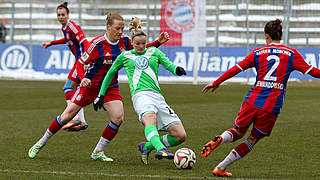 The game between VfL Wolfsburg and Bayern München finished goalless © Jan Kuppert