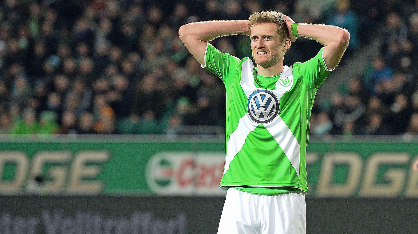 Wolfsburgs André Schürrle: "Am Ende hat sich ausgezahlt, dass wir geduldig waren" © 2015 Getty Images