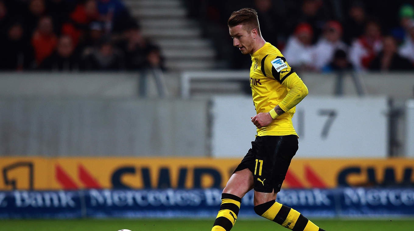Marco Reus is in great form © 2015 Getty Images