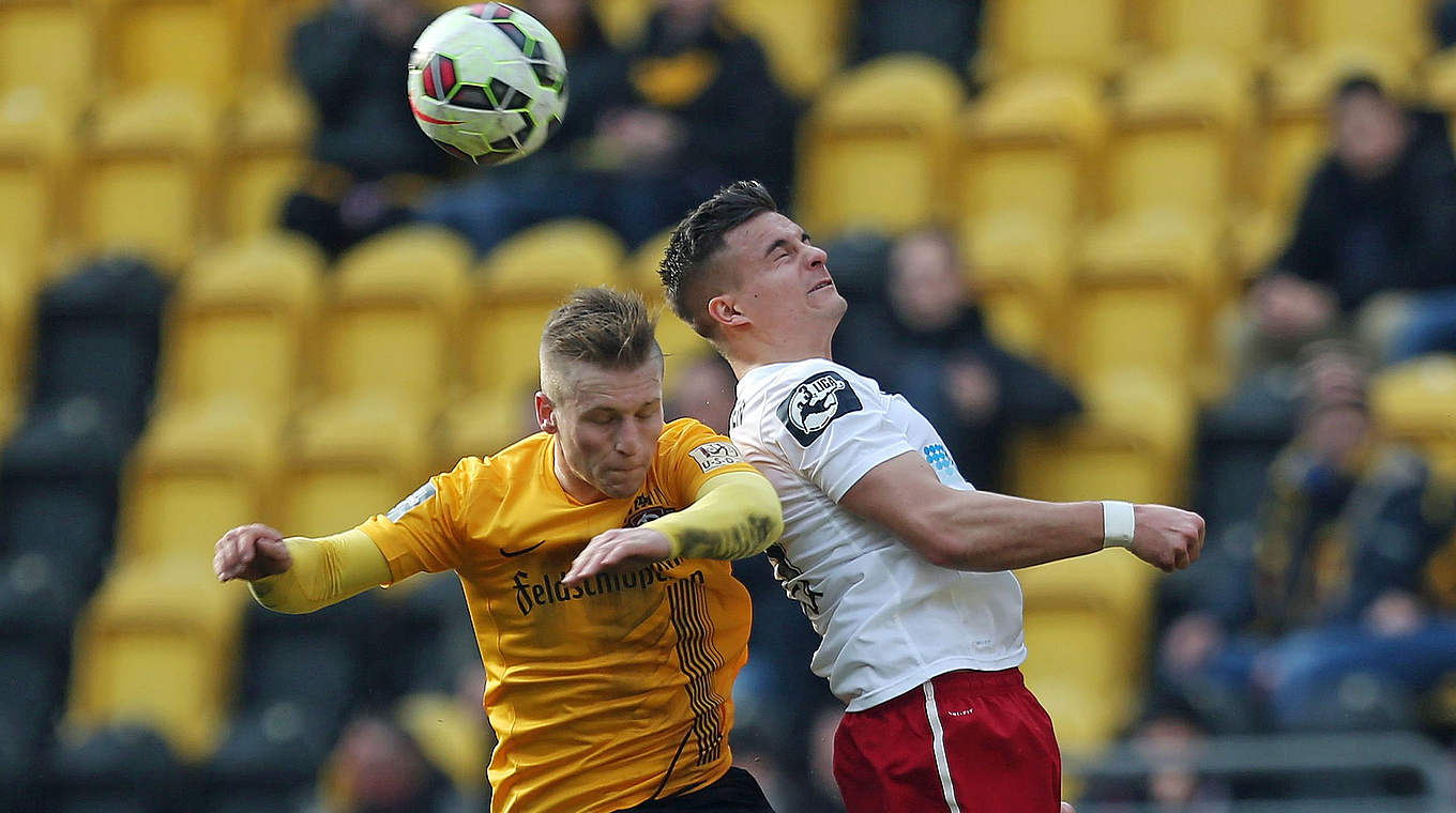 Stefaniak (l.): "Dresden ist eine fußballverrückte Stadt" © 2015 Getty Images