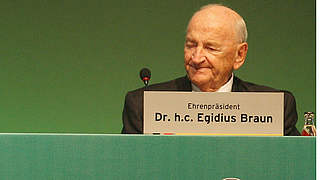 Egidius Braun turns 90 today © 2007 Getty Images