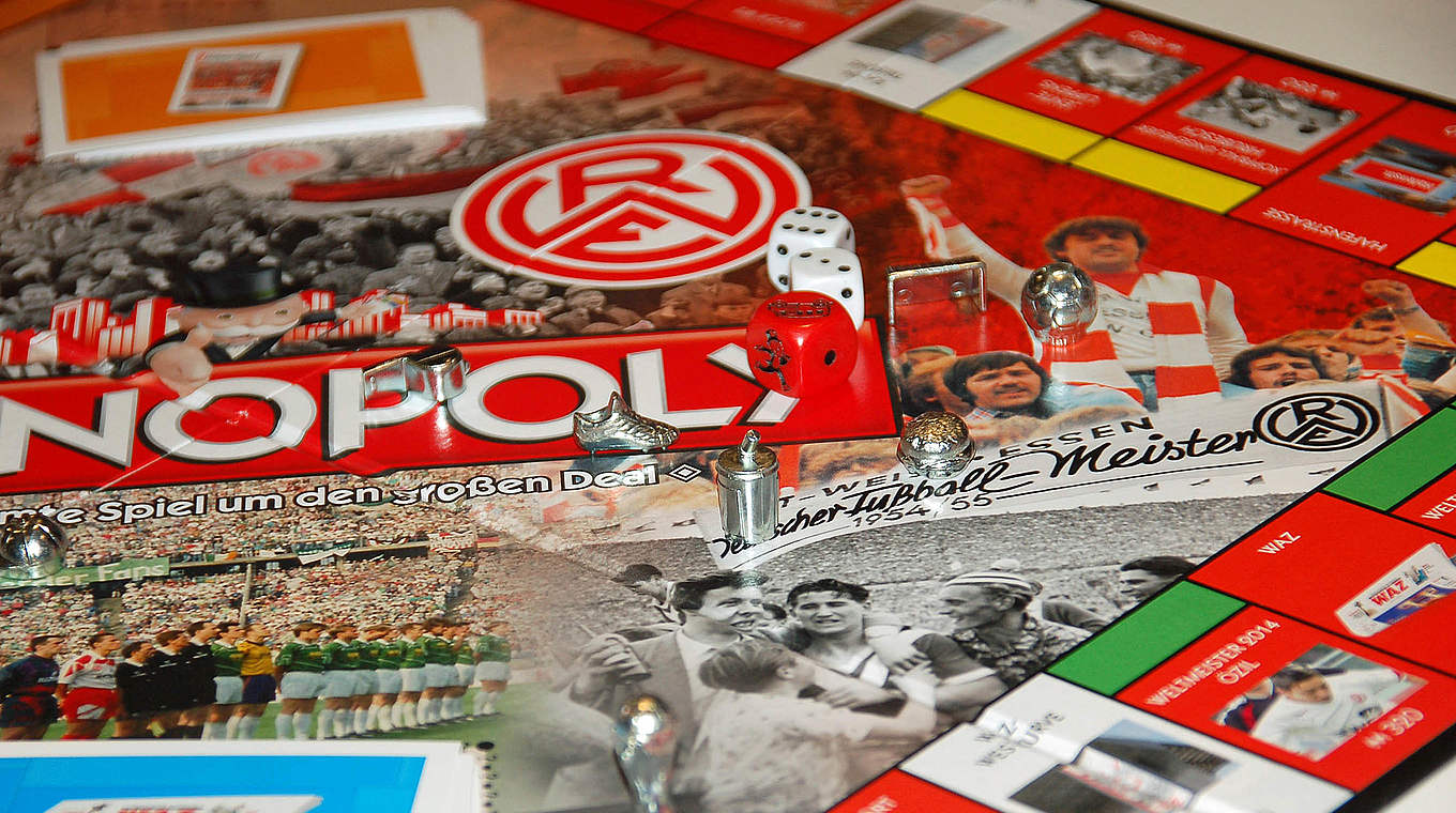 Vereinshistorie spielerisch erleben: Rot-Weiß Essen hat sein eigenes "Monopoly" © MSPW