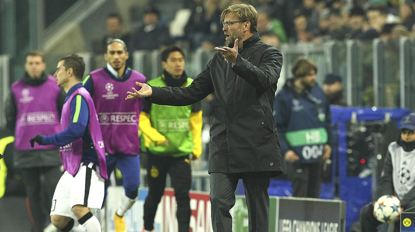 Manager Jürgen Klopp says the team can live with the result © 2015 Getty Images