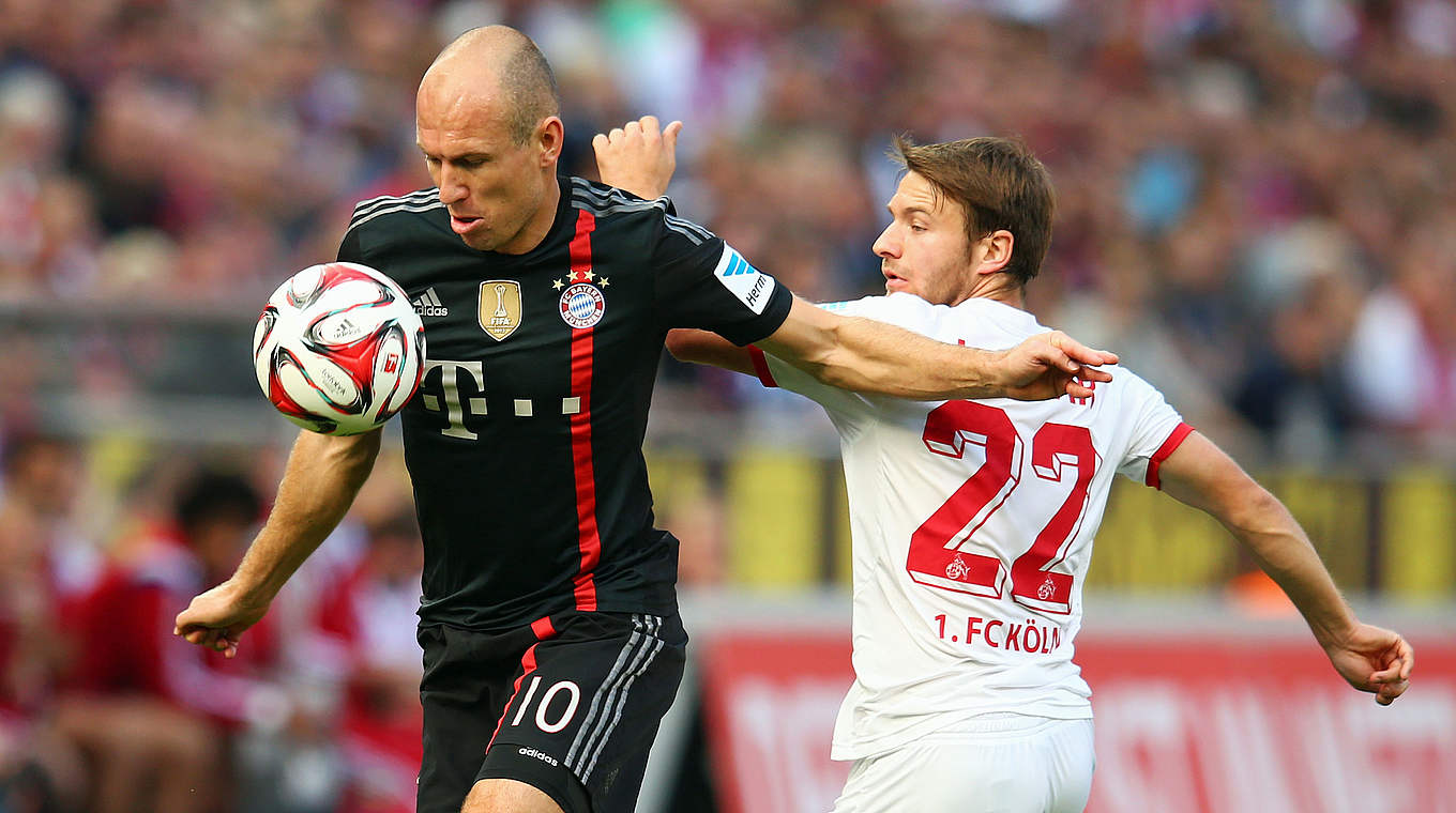 Bayern's Arjen Robben is in top form with ten goals in eight games © 2014 Getty Images