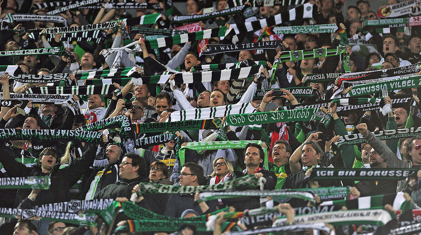 Borussia Park will be packed to the rafters © CRISTINA QUICLER/AFP/Getty Images