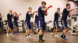 Auch für Fußballer sinnvoll: Kampfsportähnliches Herz-Kreislauftraining © DFB
