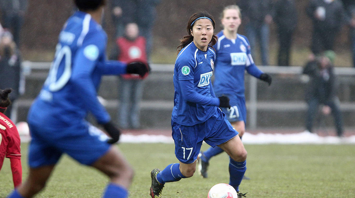 Yuki Ogimi on her time in Potsdam: "At times I had to grit my teeth" © 2013 Getty Images