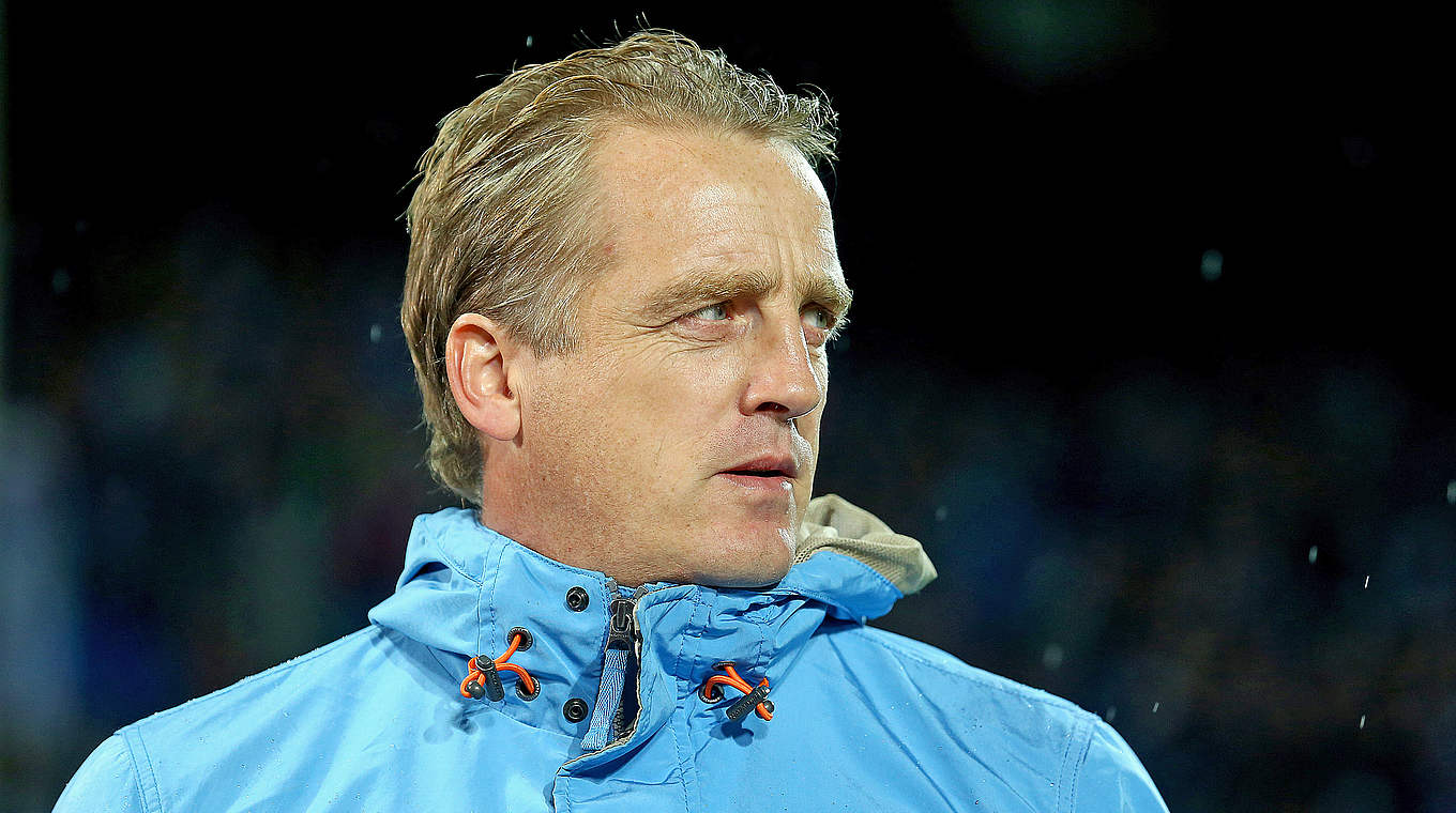 Niederlage bei der Rückkehr: Fürth-Trainer Mike Büskens © 2014 Getty Images