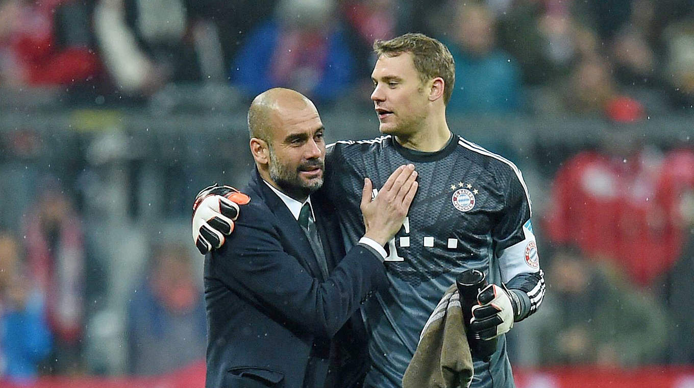 Neuer on Guardiola: "He is an emotional manager"  © imago/Ulmer