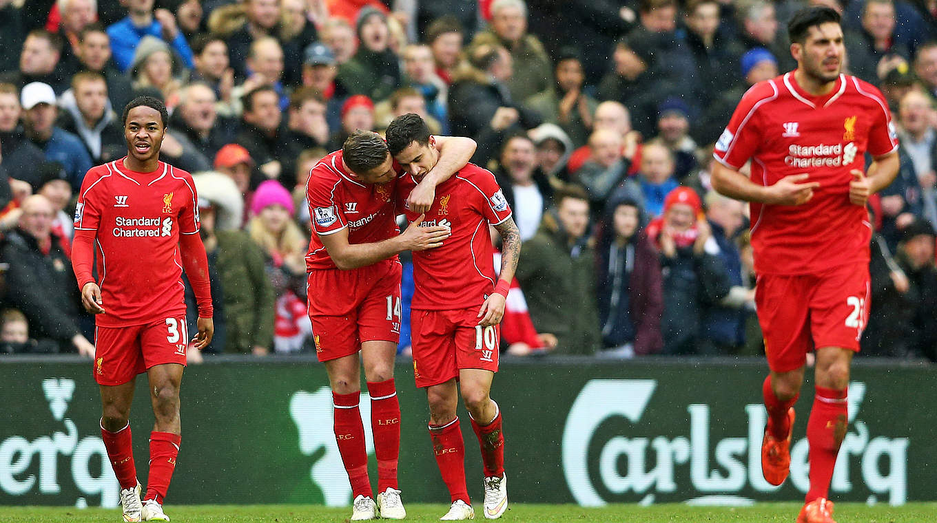Surprise win against Man City for Can and Liverpool © 2015 Getty Images