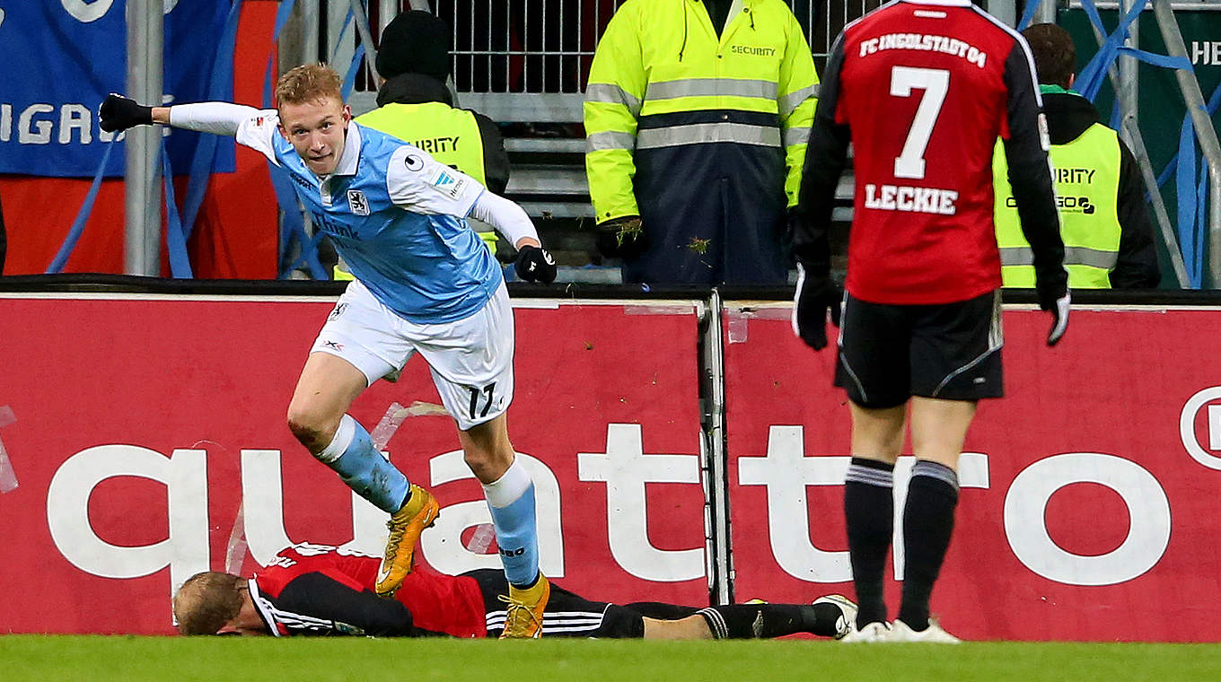 Traf zum späten Ausgleich: Jannik Bandowski (l.) © 2015 Getty Images