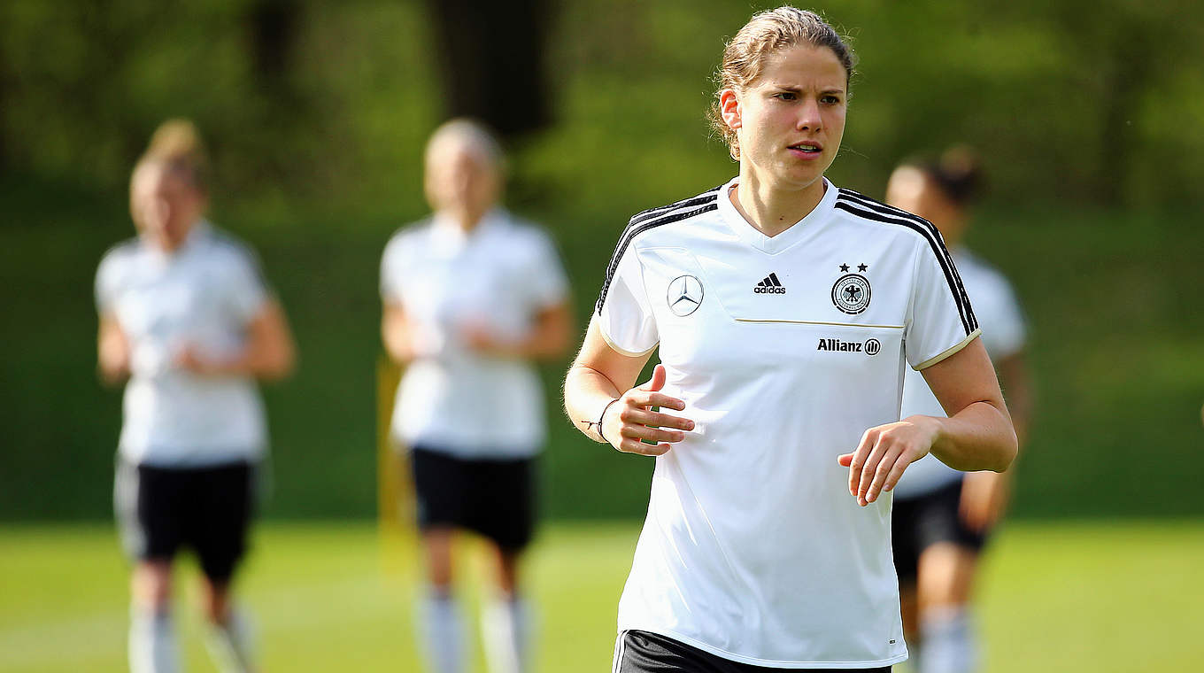 Germany international Annike Krahn knows the Algarve Cup well © 2014 Getty Images