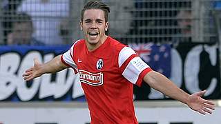 Wiederholungstäter: Christian Günter hofft, auch gegen den 1. FC Köln so jubeln zu dürfen. © Getty Images