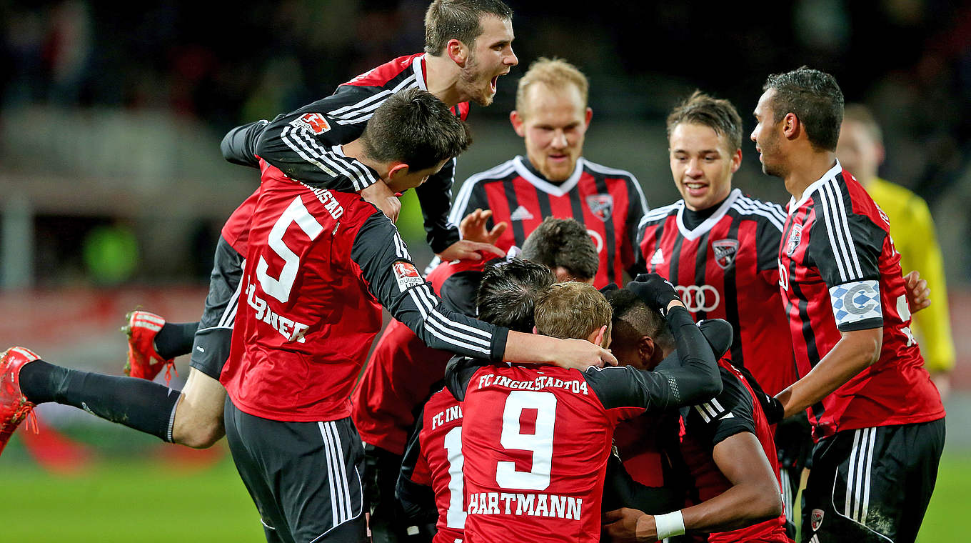 Will in Aue endlich wieder jubeln: Der FC Ingolstadt © 2015 Getty Images