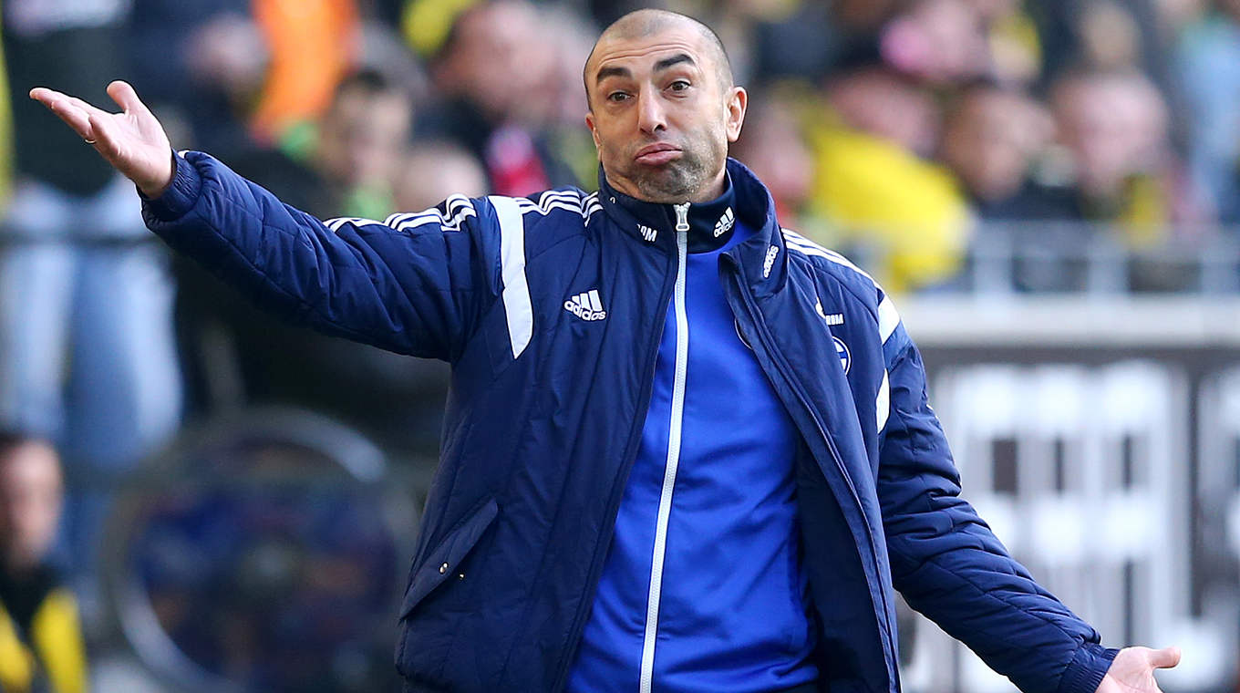 Stark in der Kritik: Schalke-Trainer Roberto di Matteo muss liefern © 2015 Getty Images