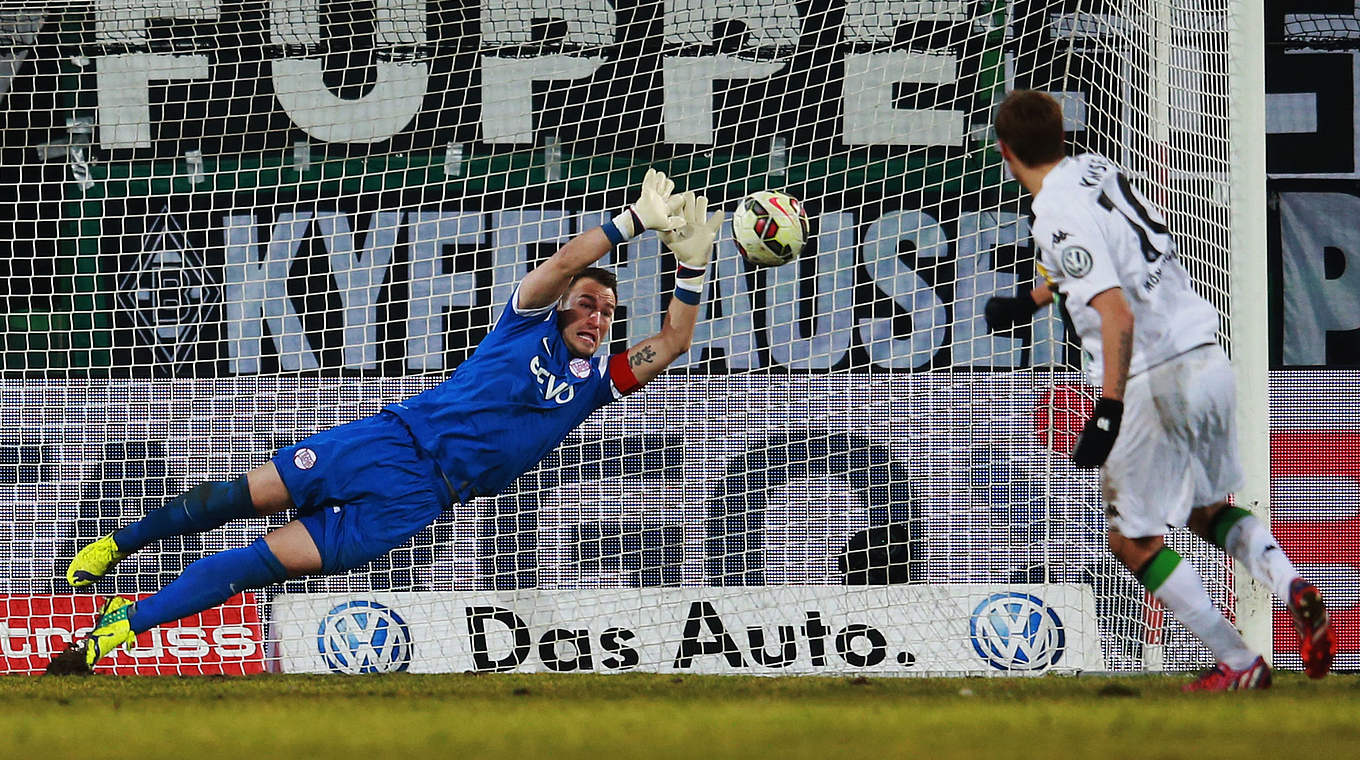 Max Kruse set Borussia on their way © 2015 Getty Images