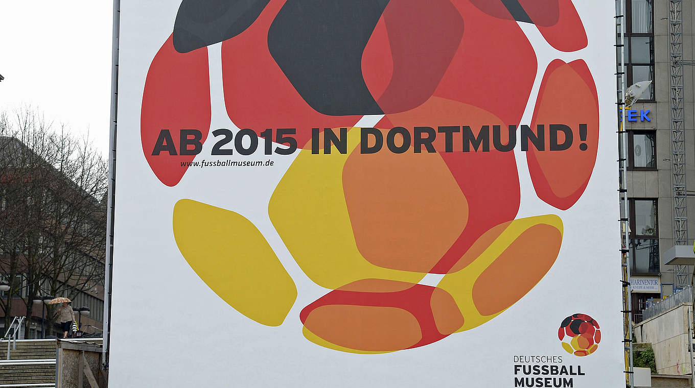 Eröffnung 2015: Das Deutsche Fußballmuseum in Dortmund © 2014 Getty Images