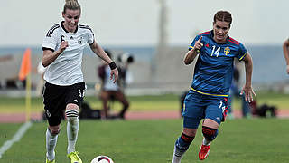 Auch im zweiten Spiel gesetzt: Simone Laudehr (l.) © 2015 Getty Images