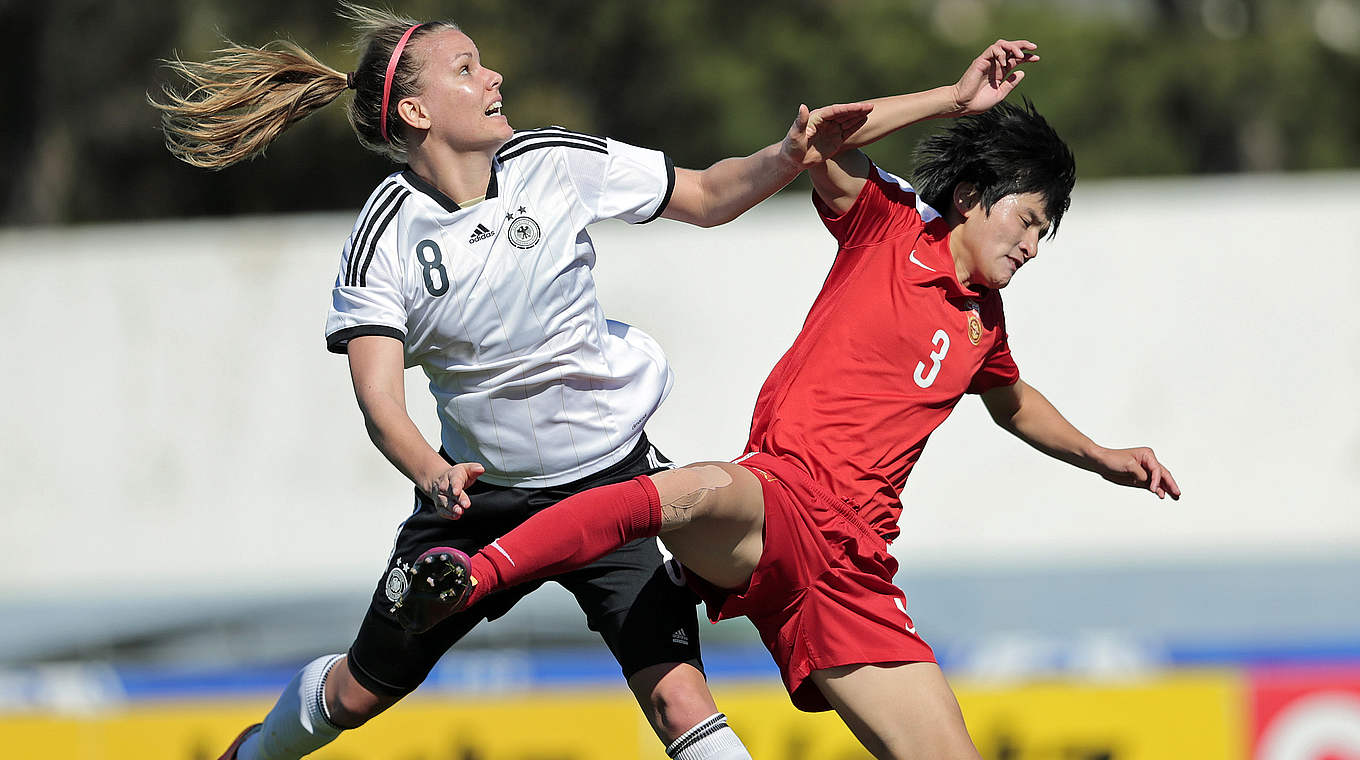 Debüt für die DFB-Frauen gegen China: Lena Petermann © 2015 Getty Images