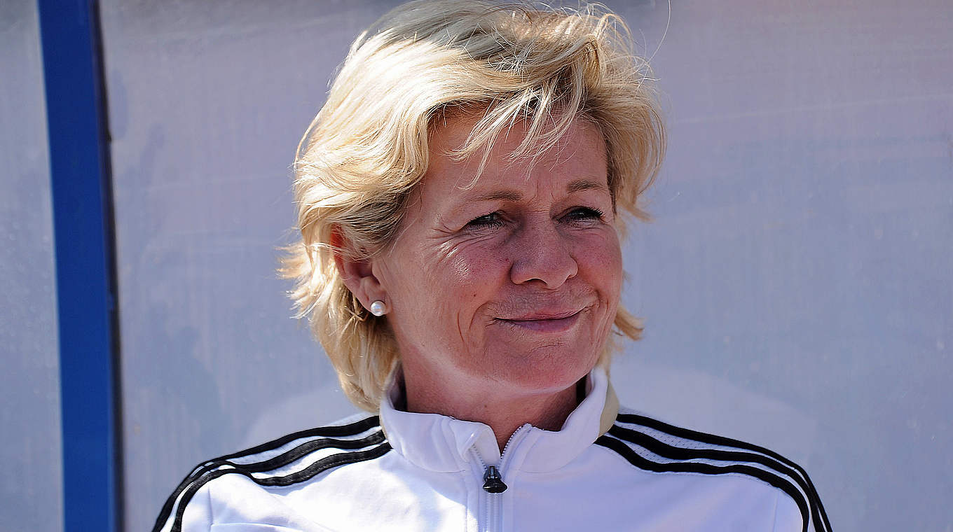 Silvia Neid wants to "build on the good performance against Brazil at the Algarve Cup“ © Getty