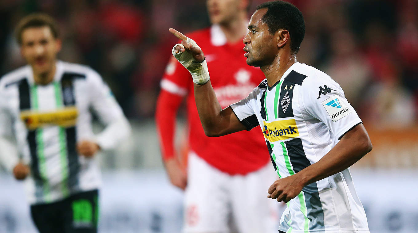 Doppeltorschütze: Gladbachs Raffael de Araujo © 2015 Getty Images