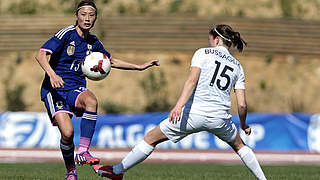 Stehen im Finale des Algarve Cups: Elise Bussaglia (r.) und Frankreich © 2015 Getty Images