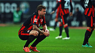 Setback for Marco Russ and Eintracht Frankfurt © 2015 Getty Images