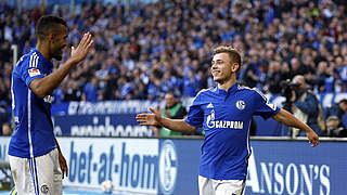 Matchwinner gegen Hoffenheim: Max Meyer (r.) trifft doppelt für Schalke © imago/mika