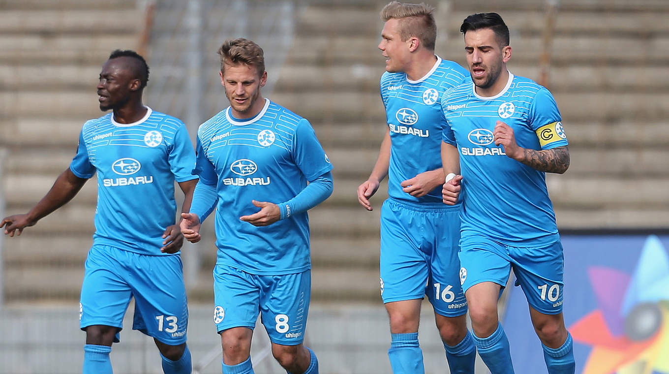 Dritter: Die Stuttgarter Kickers © 2015 Getty Images