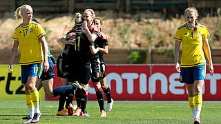 Revanche geglückt: Die DFB-Frauen landen beim Algarve Cup auf drittem Platz © 2015 Getty Images