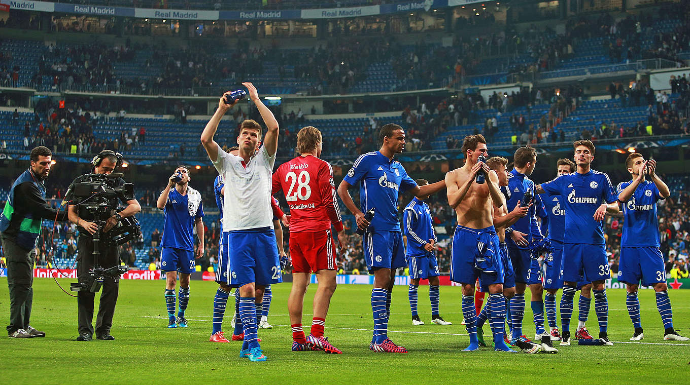 Gewonnen und doch verloren: Schalke scheidet nach 4:3-Sieg in Madrid aus © 2015 Getty Images