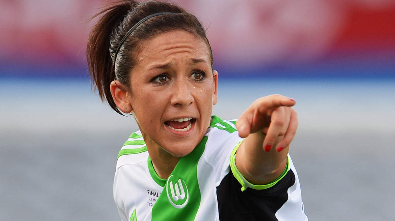 "Absolute Führungsspielerin" in Wolfsburg: Nadine Keßler gab beim VfL die Richtung vor © 2014 Getty Images