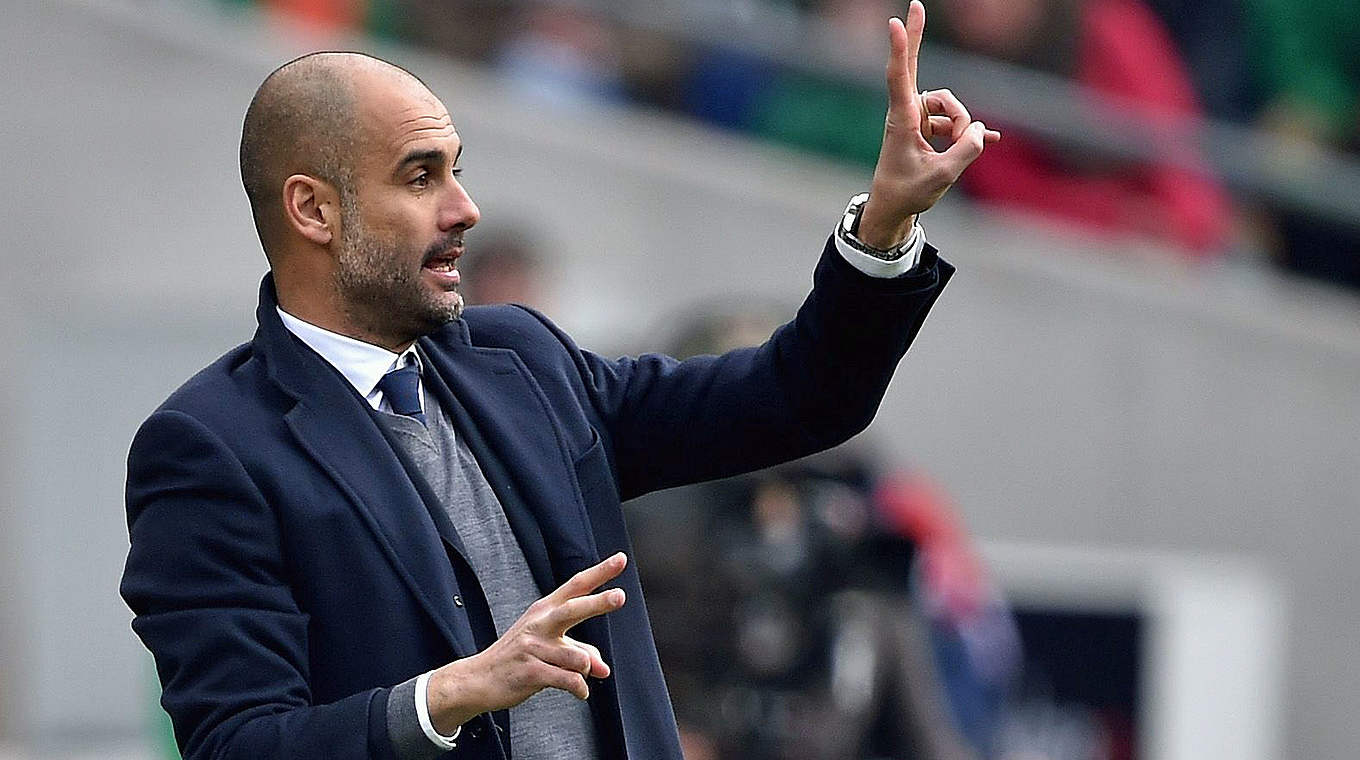 Überholt mit dem 59. Ligaspiel für Bayern Branko Zebec: Pep Guardiola © 2015 Getty Images