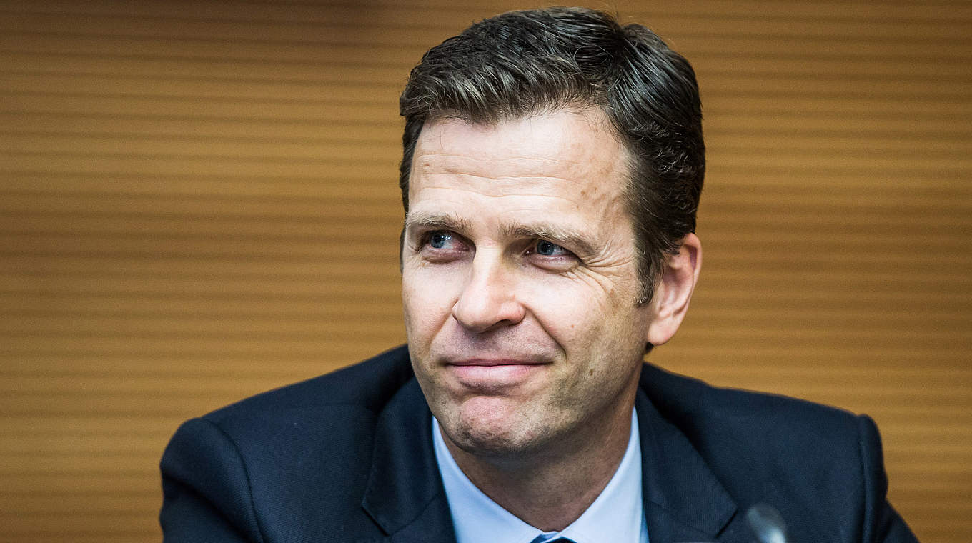 Oliver Bierhoff is in charge of the DFB Academy © 2015 Getty Images