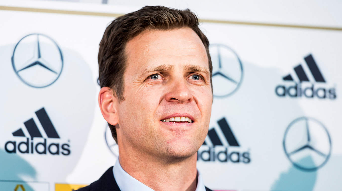 Oliver Bierhoff: "The whole football family is behind this project" © 2015 Getty Images