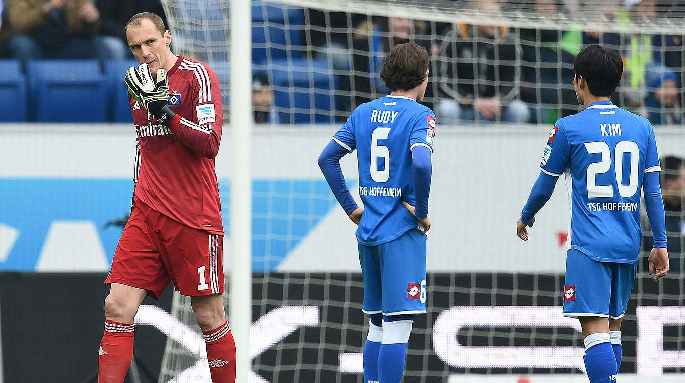 Erst der zweite HSV-Keeper, der in der Ligahistorie Rot gesehen hat: Jaroslav Drobny © 2015 Getty Images