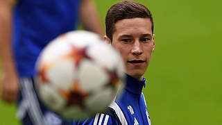 Zurück im Mannschaftstraining bei Schalke: Julian Draxler © 