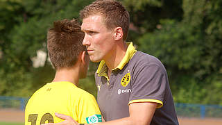 Rückt zu den A-Junioren auf: Borussia Dortmunds U 17-Trainer Hannes Wolf © MSPW