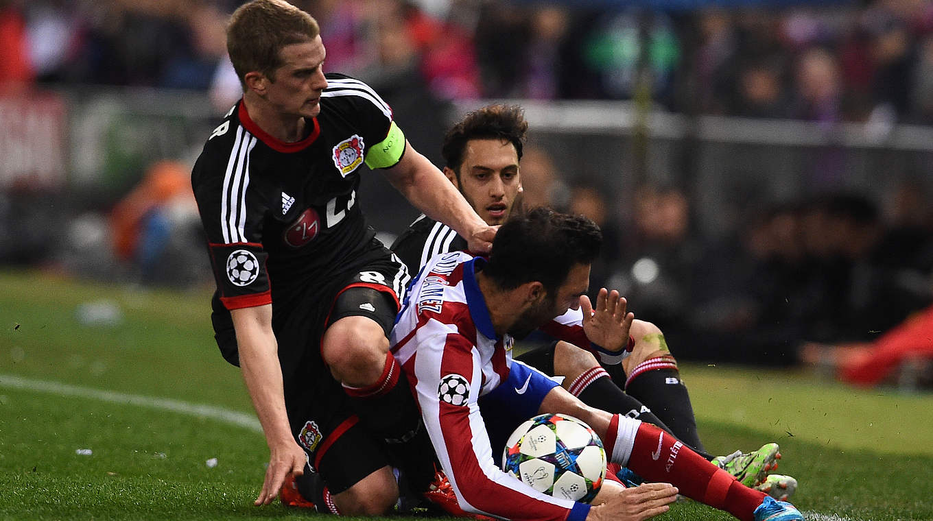 In the end it wasn't enough for Bayer 04 © 2015 Getty Images