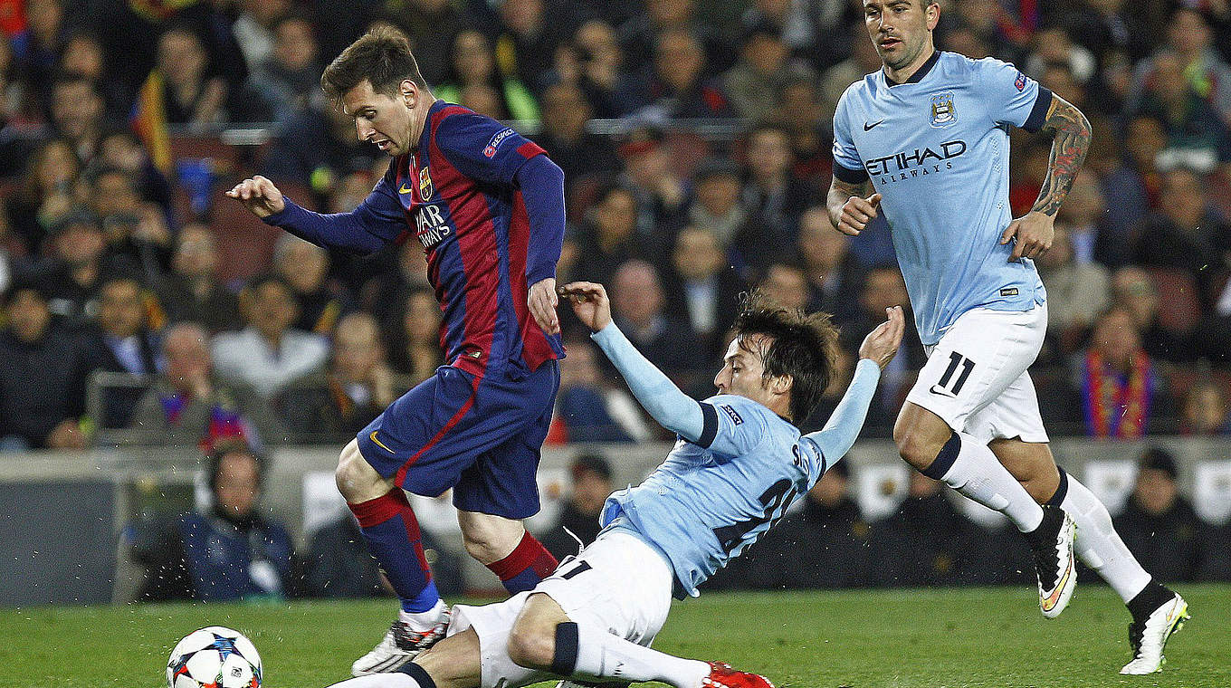 Nobody was to stop Lionel Messi producing his magic © AFP/Getty Images