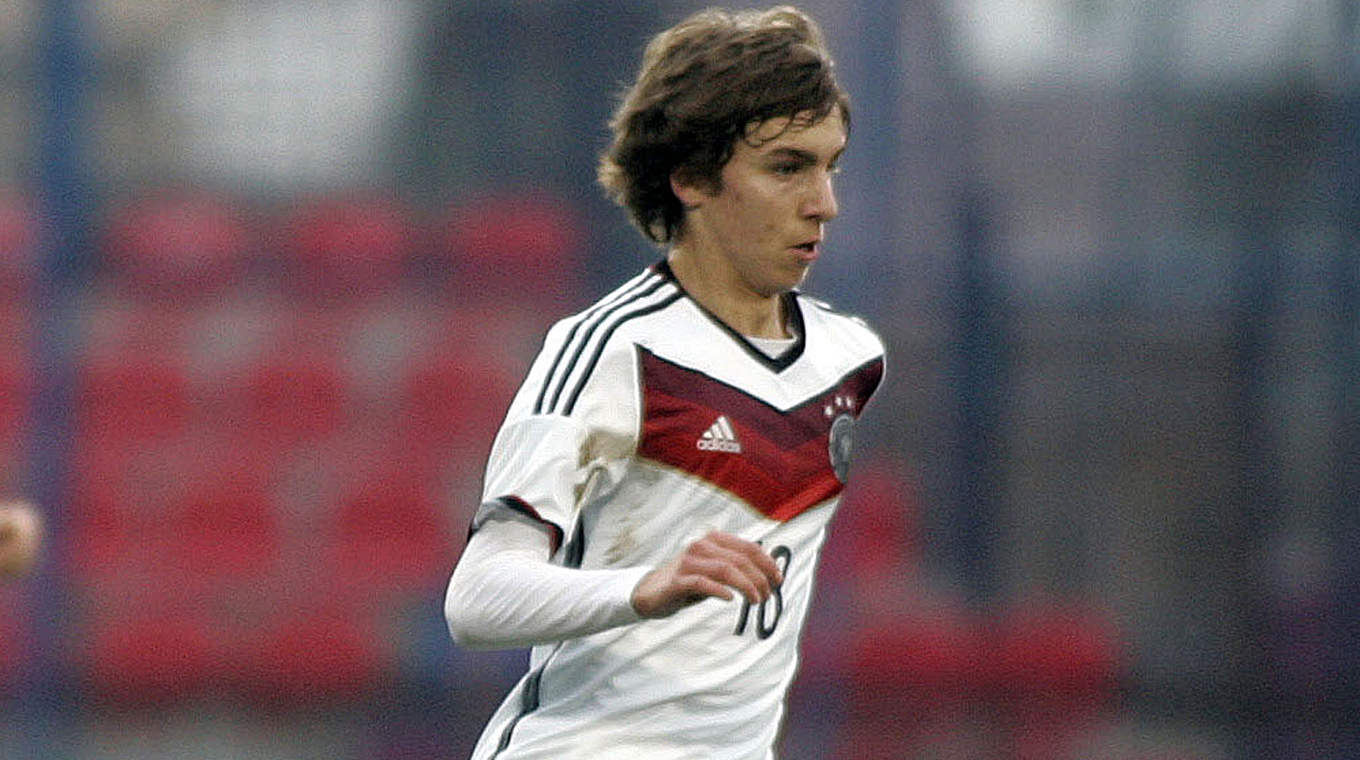 Marcus Sorg has selected Bayern youngster Gianluca Gaudino for the U19s © 2014 Getty Images