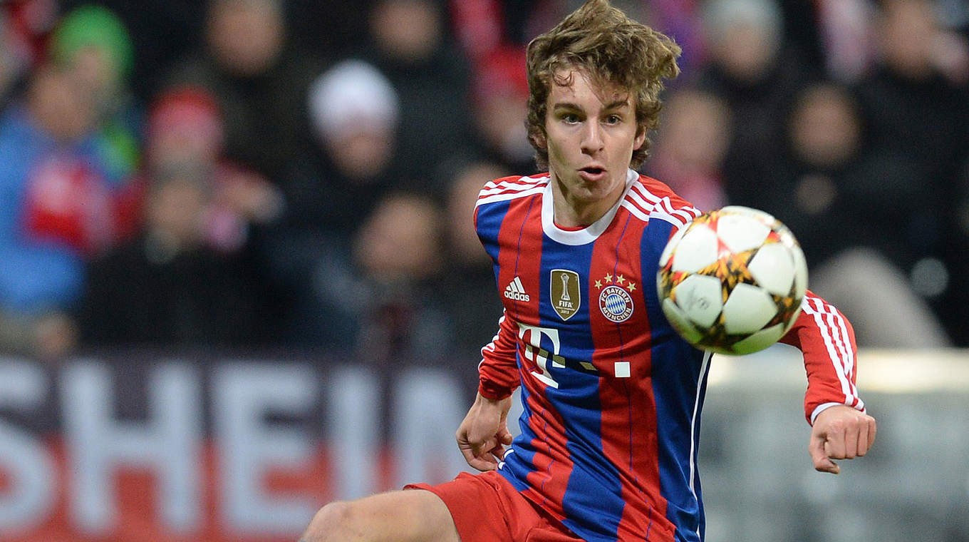 Midfielder Gianluca Gaudino is one of FC Bayern's hottest young stars © 