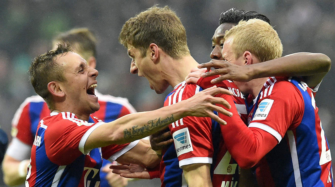 Bayern host Gladbach on Sunday © 2015 Getty Images